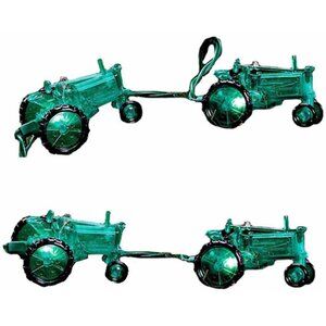Kurt S. Adler, Inc. UL0527GR Kurt Adler 10-Light Green Tractor Light Set